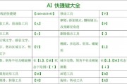 ai填充快捷键 提高工作效率的必备技能