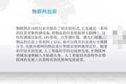 人工智能与物联网的结合 PPT展示
