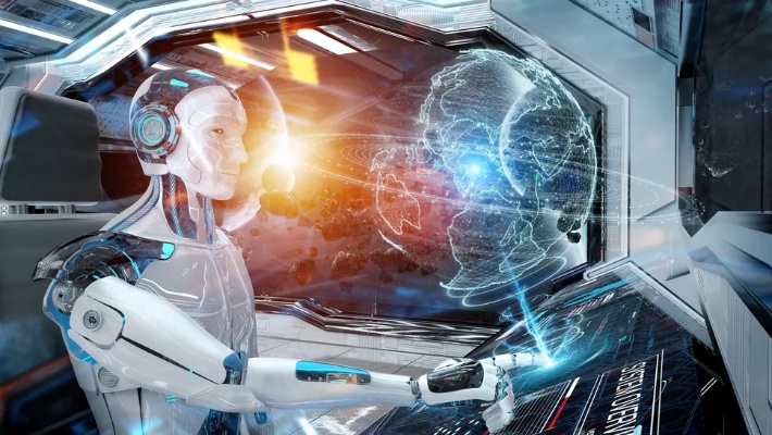 人工智能科幻图片 探索未来世界的科技美学