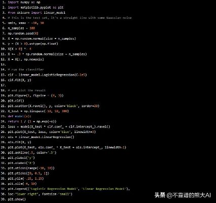 python机器学习代码 从零开始学习Python机器学习