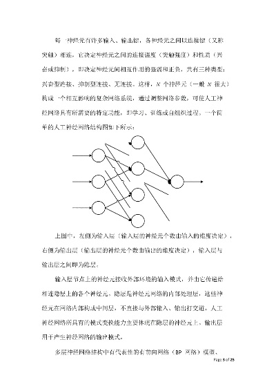 人工智能神经网络论文 探索神经网络在人工智能中的应用