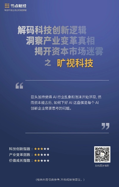 人工智能旷视科技 探索人工智能领域的领军企业