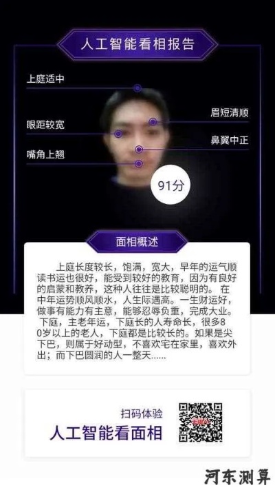 人工智能看面相 面相学与人工智能的结合应用