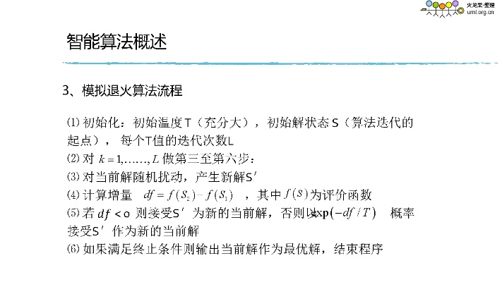 智能算法资料 全面介绍智能算法的原理与应用