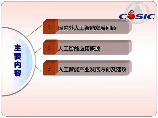 人工智能技术ppt 深入剖析人工智能技术的应用与发展
