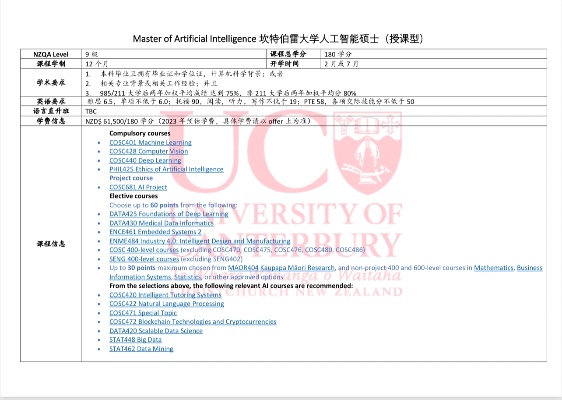 澳大利亚人工智能硕士 探索澳大利亚顶尖人工智能硕士课程