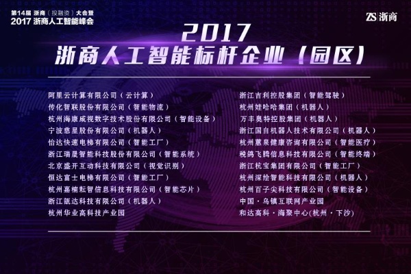 杭州人工智能公司排行 了解杭州人工智能公司的市场地位