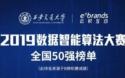 2019智能算法大赛 探索智能算法的未来