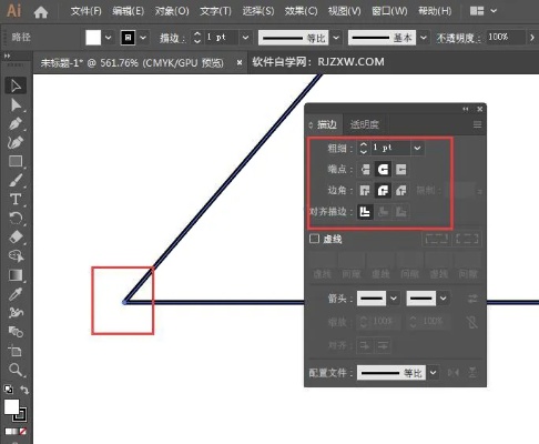 AI路径描边技巧 AI描边的实战教程
